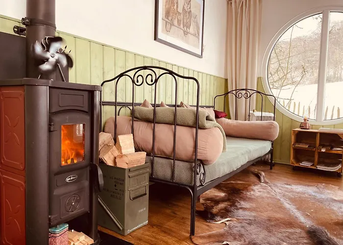 Eulennest - Tiny House Im Habichtswald Σπίτι διακοπών Schauenburg